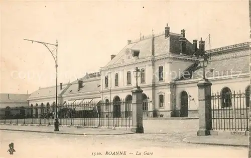 AK / Ansichtskarte Roanne_Loire La Gare Roanne Loire