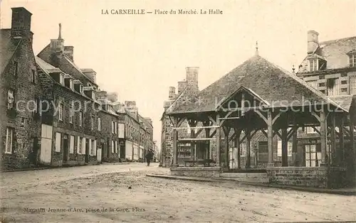 AK / Ansichtskarte La_Carneille Place du Marche La Halle La_Carneille