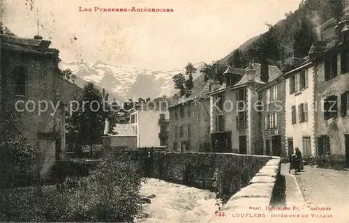 AK / Ansichtskarte Couflens Interieur au Village Couflens