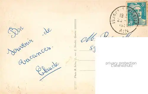 AK / Ansichtskarte Billiat Vue generale Billiat