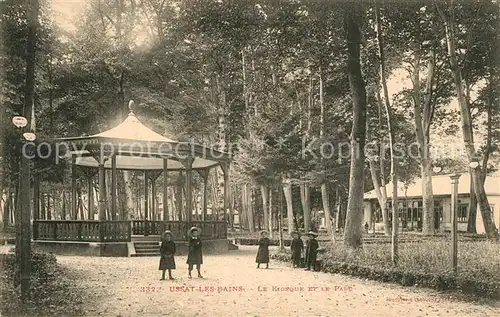 AK / Ansichtskarte Ussat Le Kiosque et le Parc Ussat