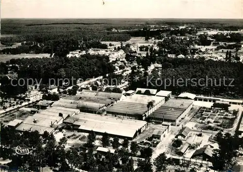 AK / Ansichtskarte Belin Beliet Vue aerienne des Usines Cazenave Belin Beliet