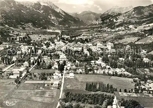 AK / Ansichtskarte Barcelonnette Panorama aerienne vers la vallee de l Ubaye Barcelonnette