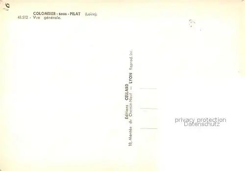 AK / Ansichtskarte Colombier_Loire Vue generale Colombier Loire
