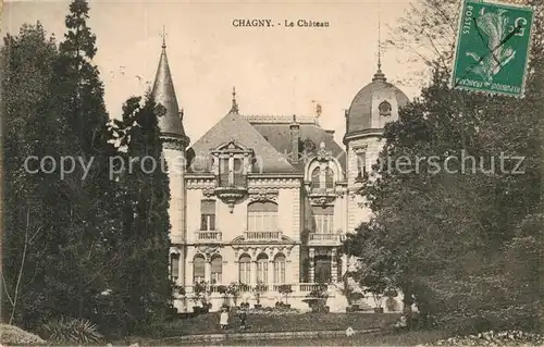 AK / Ansichtskarte Chagny_Saone et Loire Chateau Chagny Saone et Loire