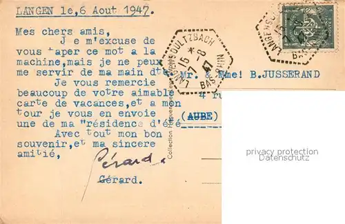 AK / Ansichtskarte Langensoultzbach Camp Langensoultzbach