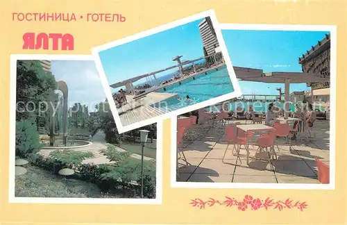 AK / Ansichtskarte Jalta_Ukraine Hotels Jalta Ukraine