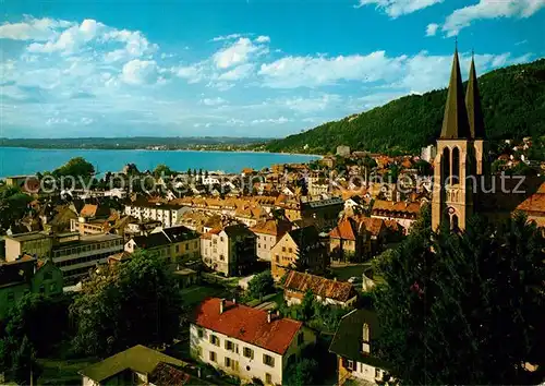 AK / Ansichtskarte Bregenz_Bodensee Blick vom Martinsturm Bregenz Bodensee