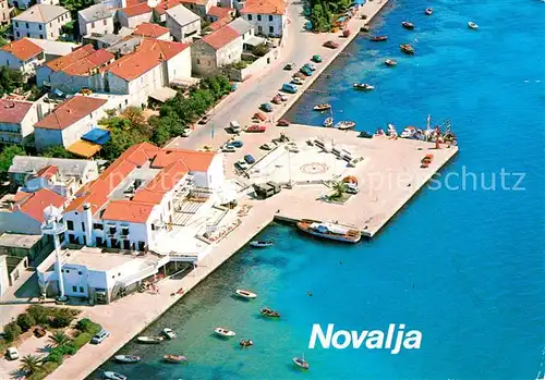 AK / Ansichtskarte Novalja Fliegeraufnahme Novalja