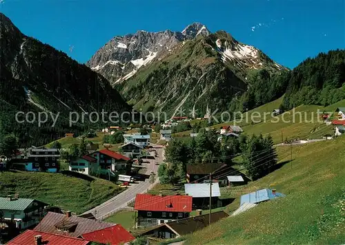 AK / Ansichtskarte Kleinwalsertal Mittelberg Tobel  Kleinwalsertal