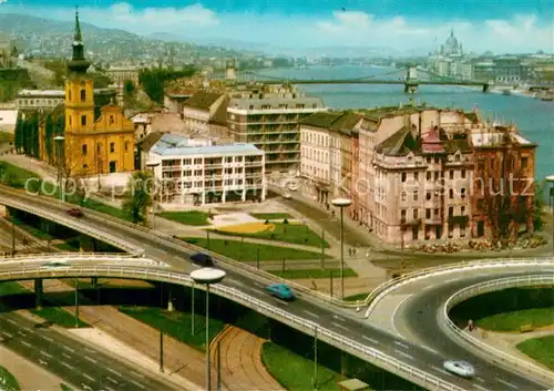 AK / Ansichtskarte Budapest Blick vom Gellertberg  Budapest