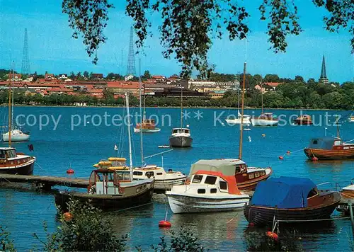 AK / Ansichtskarte Motala fran sj?sidan Motala