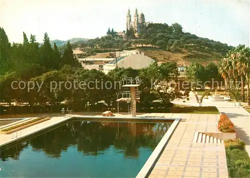 AK / Ansichtskarte Annaba Piscine et basilique Annaba