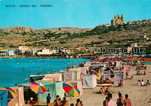 AK / Ansichtskarte Malta Ghadira Bay Mellieha Malta