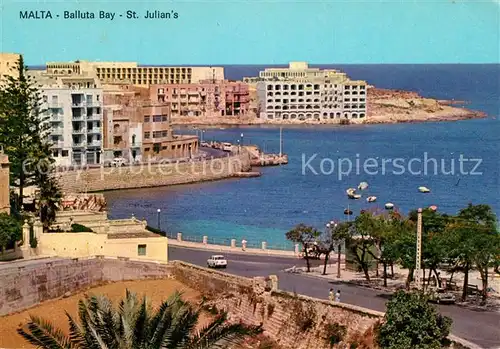 AK / Ansichtskarte Malta Balluta Bay St. Julians Malta