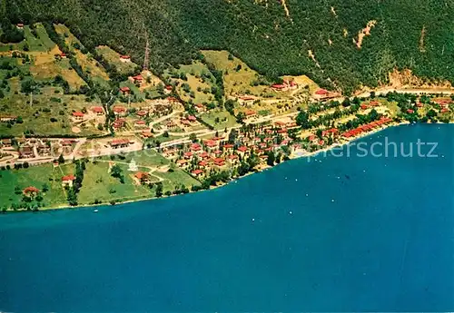 AK / Ansichtskarte Lago_d_Idro Fliegeraufnahme Bungalowpark Tre Capitelli Lago_d_idro