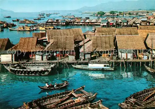 AK / Ansichtskarte Penang Stilt Houses Penang