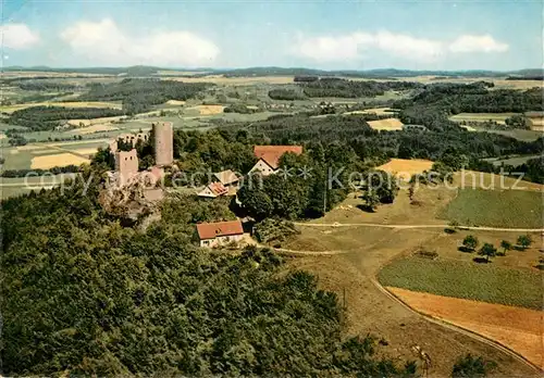 AK / Ansichtskarte Neumarkt_Oberpfalz Fliegeraufnahme Burgruine Wolfstein Neumarkt Oberpfalz