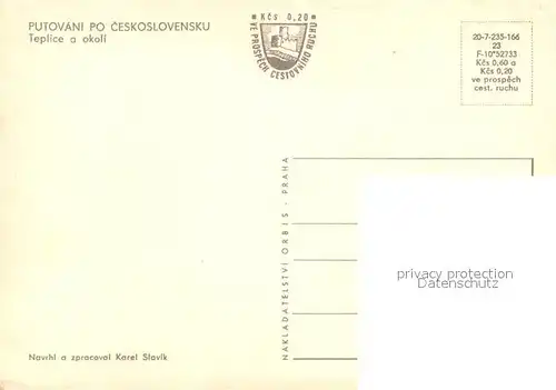 AK / Ansichtskarte Teplice a okoli Teplice