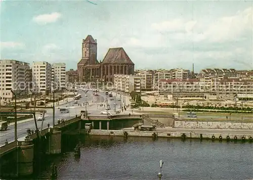 AK / Ansichtskarte Szczecin_Stettin strony Odry Szczecin_Stettin