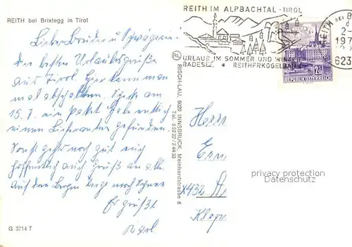 AK / Ansichtskarte Reith_Brixlegg  Reith_Brixlegg