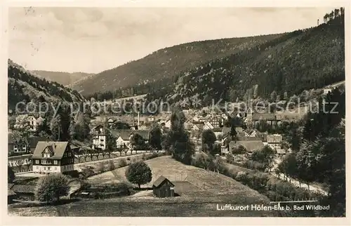 AK / Ansichtskarte Hoefen_Enz Panorama Hoefen_Enz