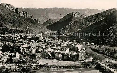 AK / Ansichtskarte Digne les Bains La Ville la Bleone rochers de Saint Pancrace Digne les Bains