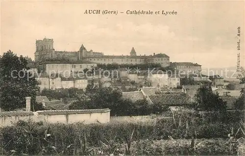 AK / Ansichtskarte Auch_Gers Cathedrale Lycee Auch_Gers