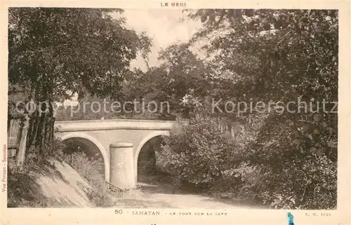 AK / Ansichtskarte Samatan Pont sur la save Samatan