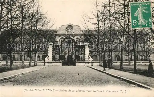 AK / Ansichtskarte Saint Etienne_Loire Manufacture Nationale d Armes Saint Etienne Loire