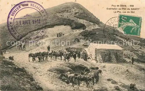 AK / Ansichtskarte Puy de Dome Exornsion au Pic du Sancy  Puy de Dome