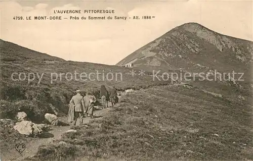 AK / Ansichtskarte Le_Mont Dore Pres du Sommet du Sancy Le_Mont Dore