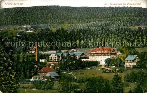 AK / Ansichtskarte Schreiberhau_Niederschlesien Sanatorium Weissbachtal Schreiberhau