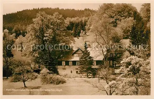 AK / Ansichtskarte Mittelschreiberhau Karl Hauptmann Haus Mittelschreiberhau