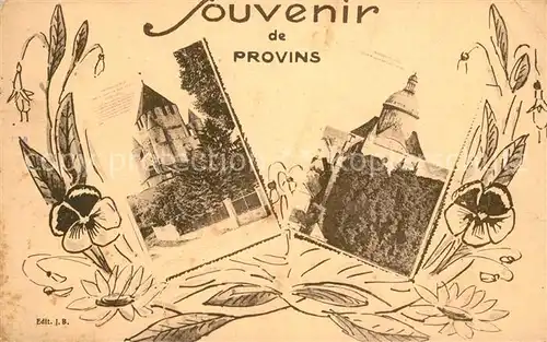 AK / Ansichtskarte Provins Eglise  Provins