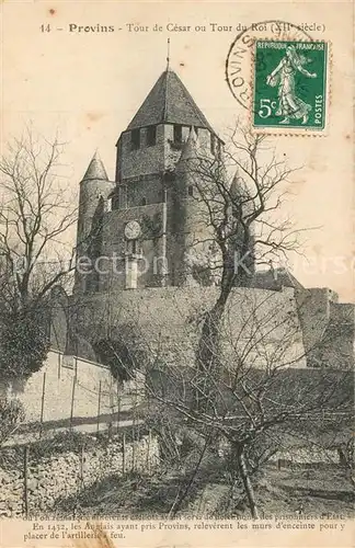 AK / Ansichtskarte Provins Tour de Cesar ou Tour du Roi  Provins