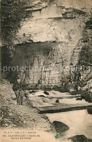 AK / Ansichtskarte Sassenage Germe des Cuves  Sassenage