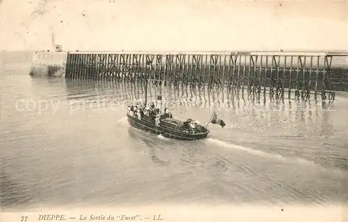 AK / Ansichtskarte Dieppe_Seine Maritime Sortie du Furet  Dieppe Seine Maritime