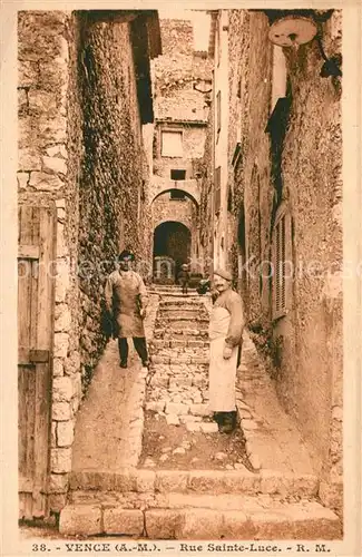 AK / Ansichtskarte Vence la Jolie Rue Sainte Luce  Vence la Jolie