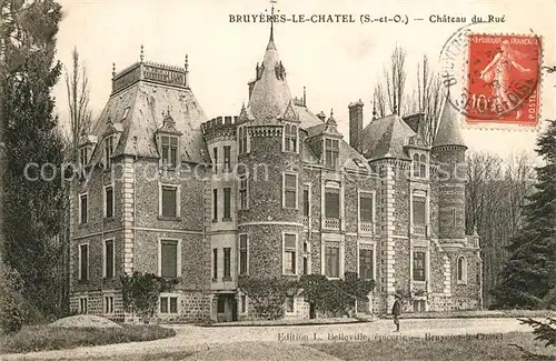 AK / Ansichtskarte Bruyeres le Chatel Chateau du Rue Bruyeres le Chatel