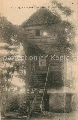 AK / Ansichtskarte Sannois Vieux moulin Sannois