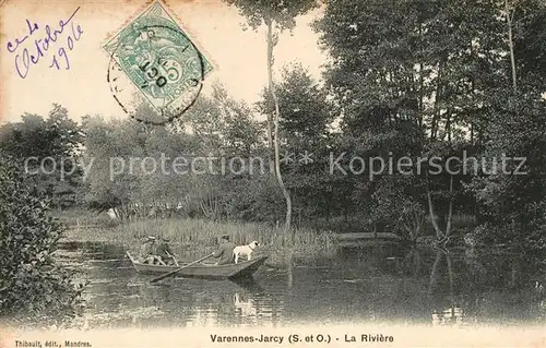 AK / Ansichtskarte Varennes Jarcy La Riviere Varennes Jarcy