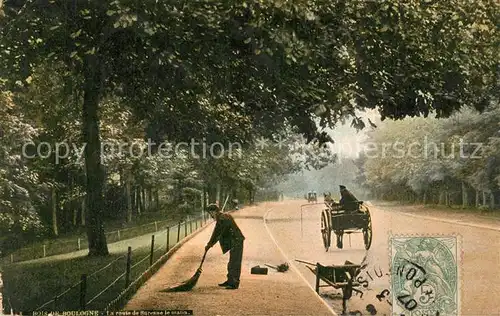 AK / Ansichtskarte Bois_de_Boulogne Route de Suresne le matin Bois_de_Boulogne