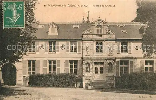 AK / Ansichtskarte Neauphle le Vieux Facade de l Abbaye Neauphle le Vieux