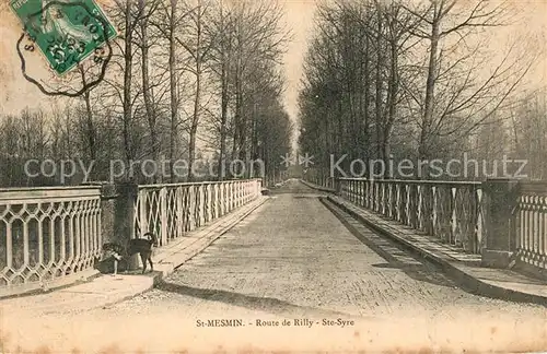 AK / Ansichtskarte Saint Mesmin_Nogent sur Seine Route de Rilly a Sainte Syre Saint Mesmin