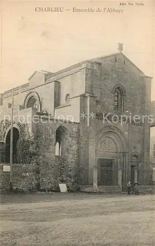 AK / Ansichtskarte Charlieu Ensemble de l Abbaye Charlieu