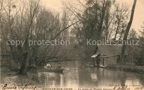 AK / Ansichtskarte Janville sur Juine La Juine au Moulin Goujon Janville sur Juine