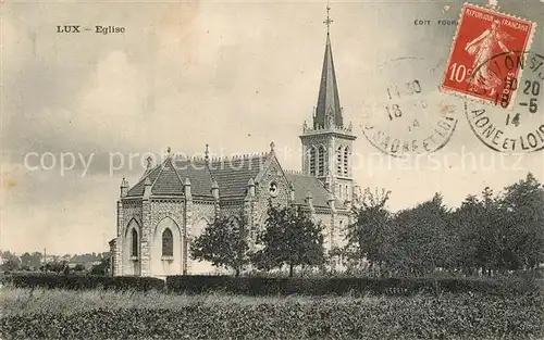 AK / Ansichtskarte Lux_Saone et Loire Eglise Kirche Lux_Saone et Loire