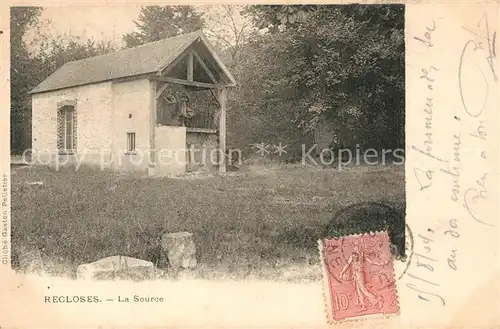 AK / Ansichtskarte Recloses La Source Recloses