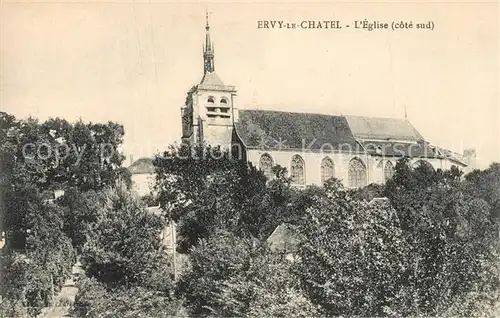 AK / Ansichtskarte Ervy le Chatel Eglise Kirche Ervy le Chatel